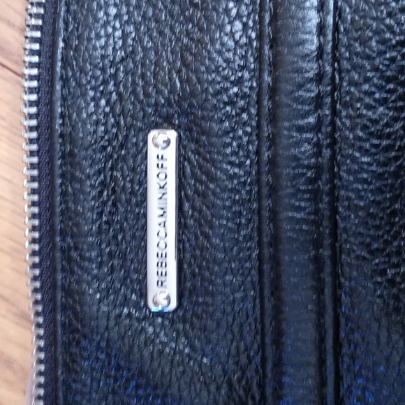 Rebecca Minkoff Black 100% Leather purse 98-S16 - Picture 7 of 12